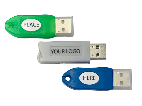 Example of branded dongles